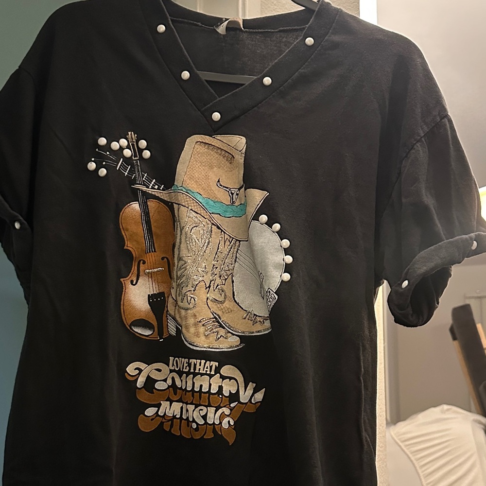 Penney Lynn - Black Country Music Graphic T-Shirt